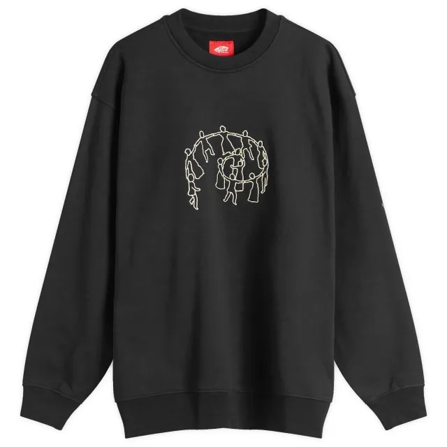 Vans - Skate Hold Hands Pullover Sweatshirt, Man, Black