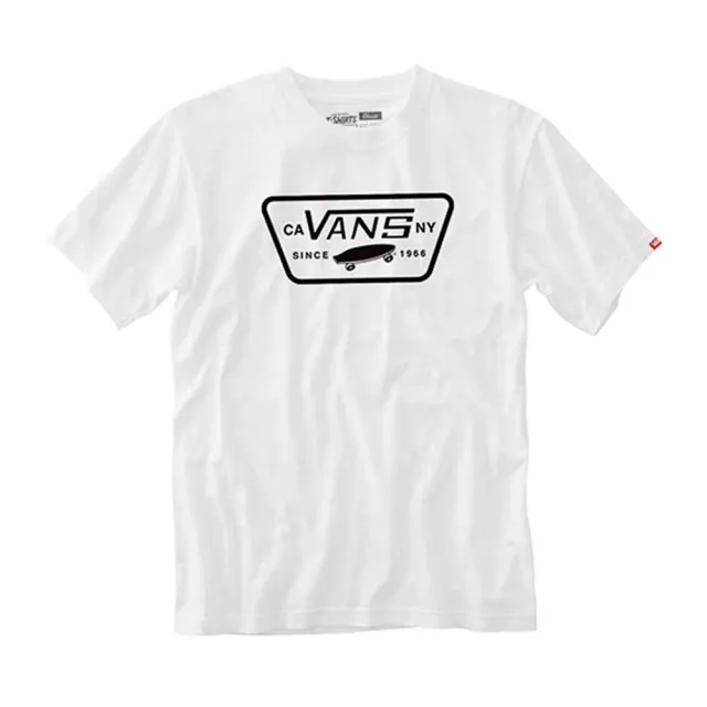 Vans Full Patch Tee - White - Mens