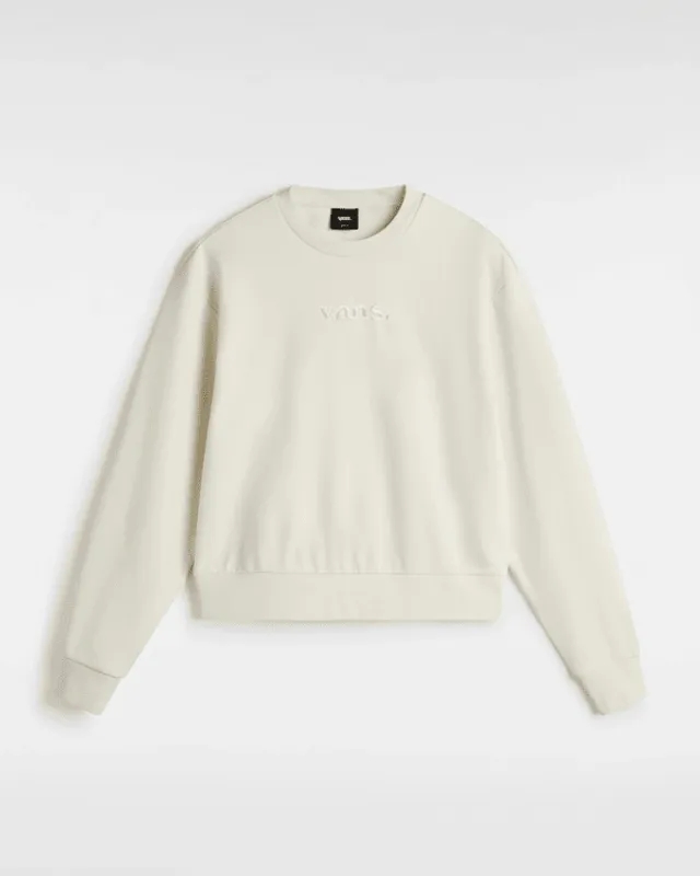 Vans - Essential Relaxed Fit Sweatshirt, Woman, White