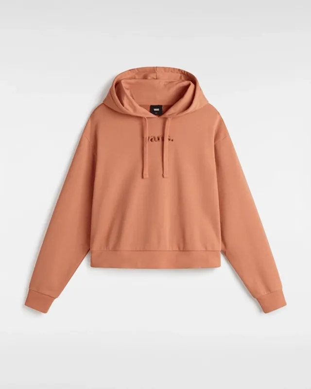 Vans - Essential Relaxed Fit Pullover Hoodie, Woman, Orange