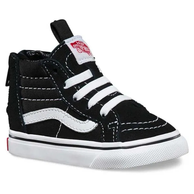 Vans - Toddler Sk8-Hi Zip Shoes (1-4 Years), Black