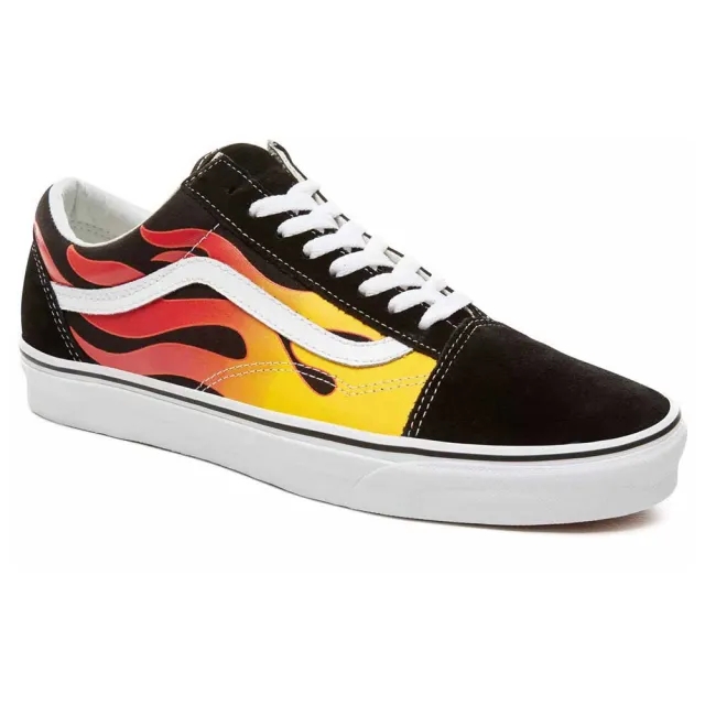 Sneakers Vans Old Skool (Flame) Black/ Black/ True White Eur 49