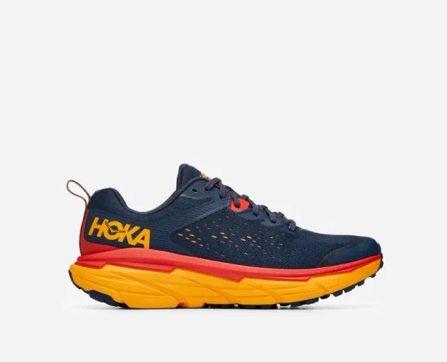 Hoka One One HOKA Men's Challenger 6 in Outer Space/Radiant Yellow