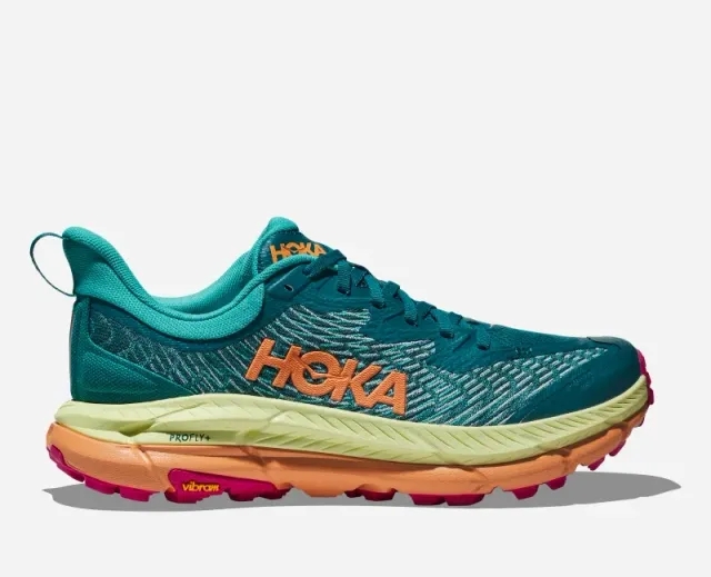 Hoka One One HOKA Men's Mafate Speed 4 Trail Shoes in Deep Lake/Ceramic