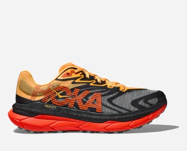 Hoka One One HOKA Men's Tecton X 2 Trail Shoes in Black/Flame