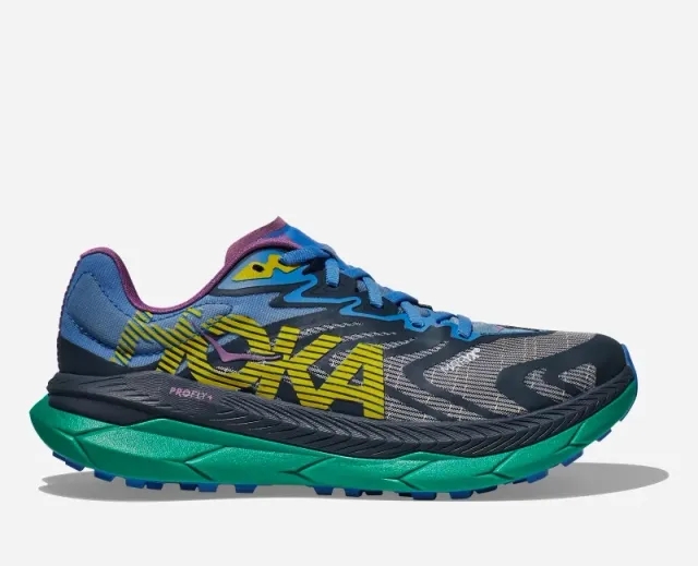 Hoka One One HOKA Women's Tecton X 2 Trail Shoes in Strata/Virtual Blue