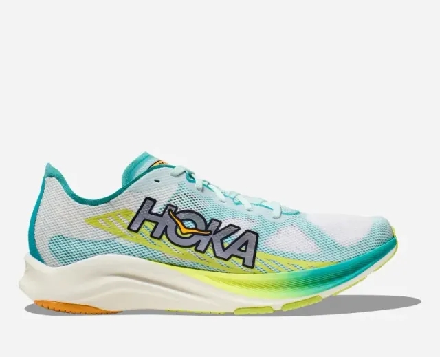 Hoka One One HOKA Cielo Road Race Shoes in White/Ceramic