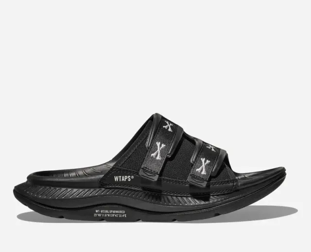 Hoka One One HOKA Ora Luxe WTAPS Lifestyle Shoes in Jet Black/White