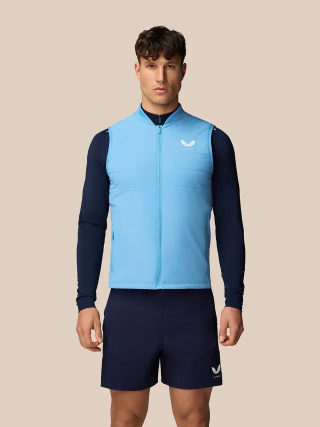 Castore Apex Training Gilet - Sky Blue