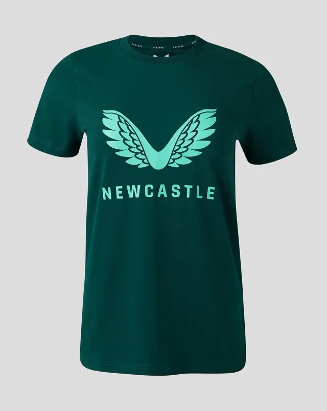 Castore Newcastle United Women's 23/24 Players Travel T-shirt - Green