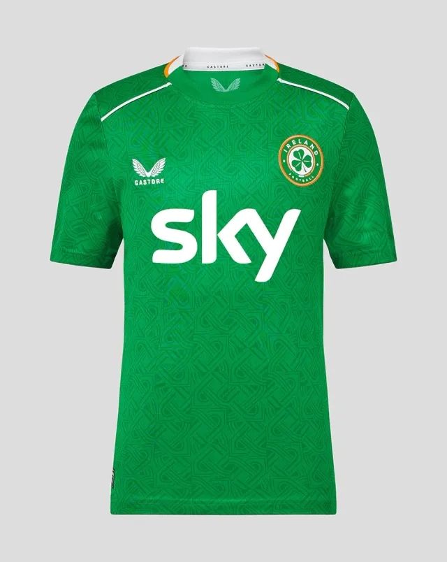 Castore Ireland Men's Home Shirt - Junior Fit
