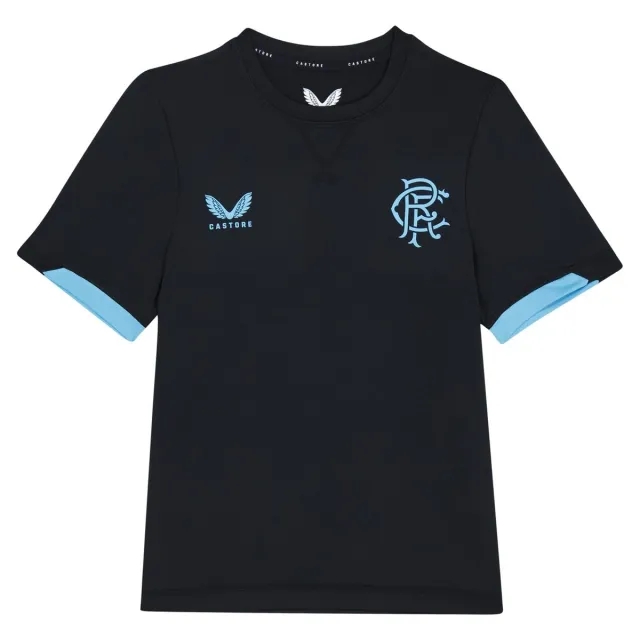 Castore Rangers Kids SS Travel Top Home Shirt 2023/24