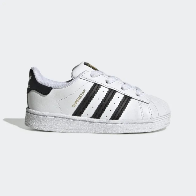 adidas Originals Nursery Superstar Trainer - White - Size 6 - White