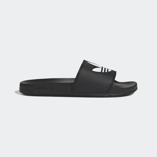 adidas Originals adidas adilette lite sandals in black & white