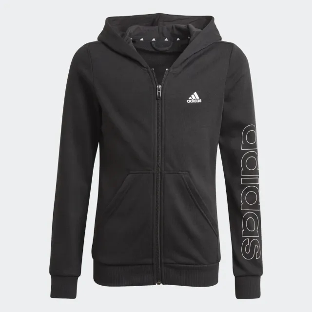 adidas  HAJA  girls's Children's Sweatshirt in Black