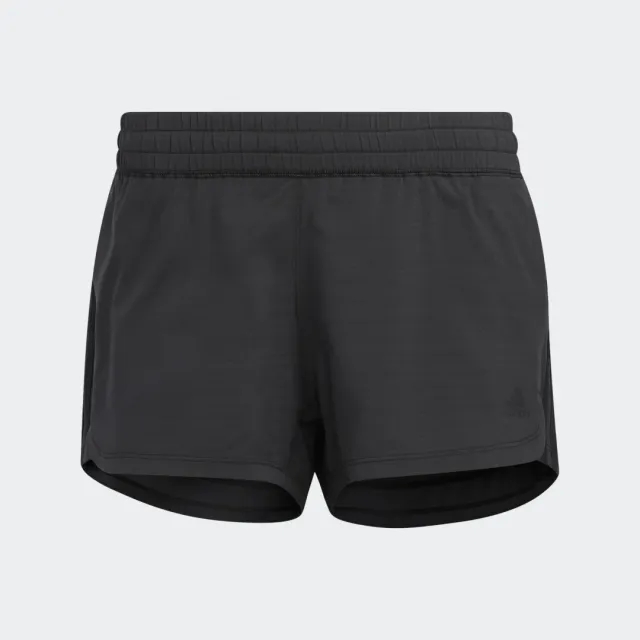 adidas Pacer Training 3-Stripes Heather Woven Shorts