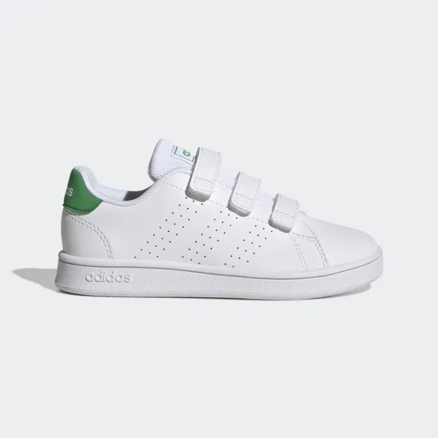 adidas Kids' Rip-Tab Trainers Advantage - White