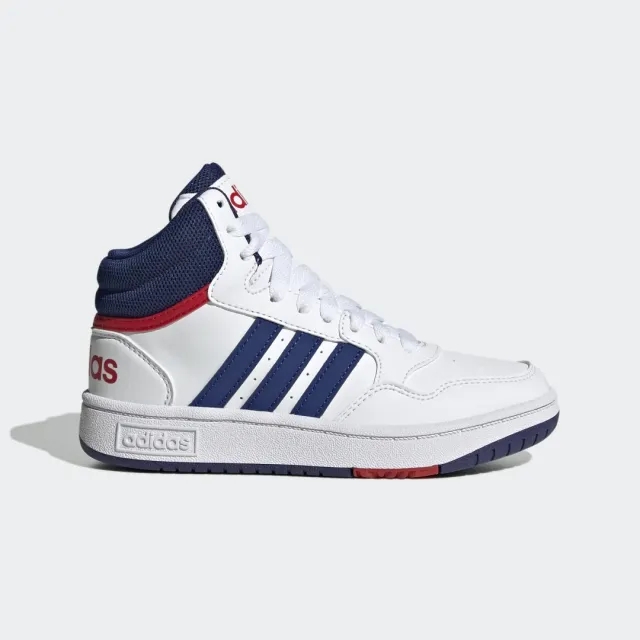 adidas  HOOPS MID 3.0 K  girls's Children's Shoes (High-top Trainers) in White