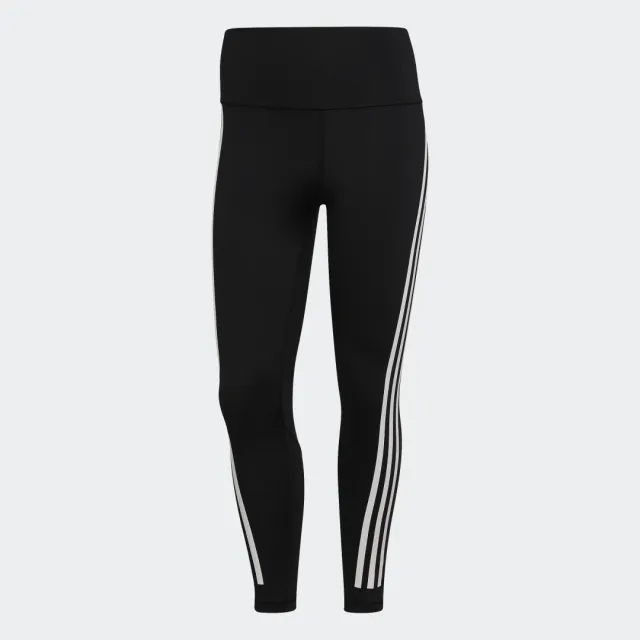 Manchester United adidas Optime Train Icons 7/8 Tights - Black - Womens