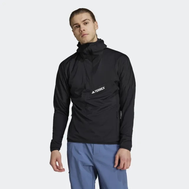 adidas Techrock Ultralight 1/2-Zip Hooded Fleece Jacket