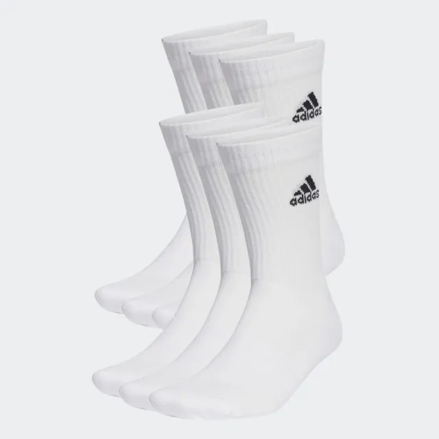 adidas Unisex Cushioned Sportswear Crew Socks 6 Pack