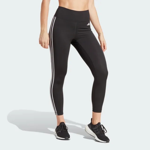 adidas Train Essentials 3 Stripes High Waisted 7/8 Leggings, Black
