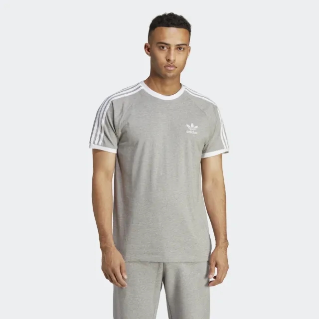 adidas Originals Adicolor Classics 3-Stripes T-Shirt, Grey
