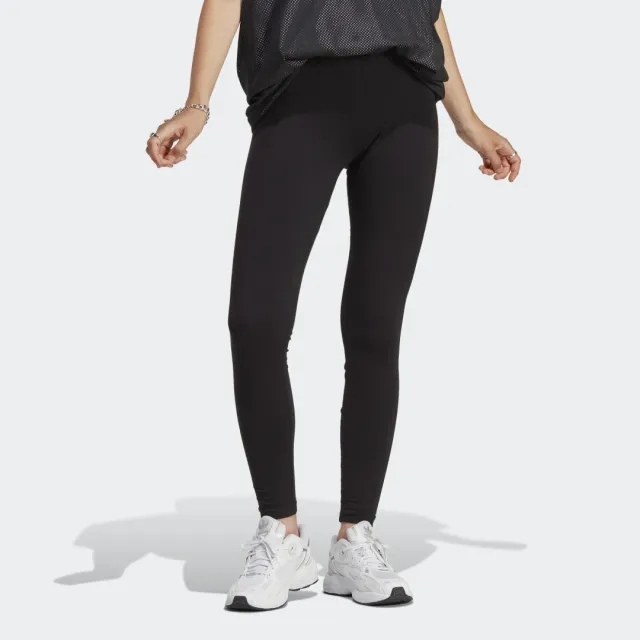 Adidas Originals Logo Leggings In Black