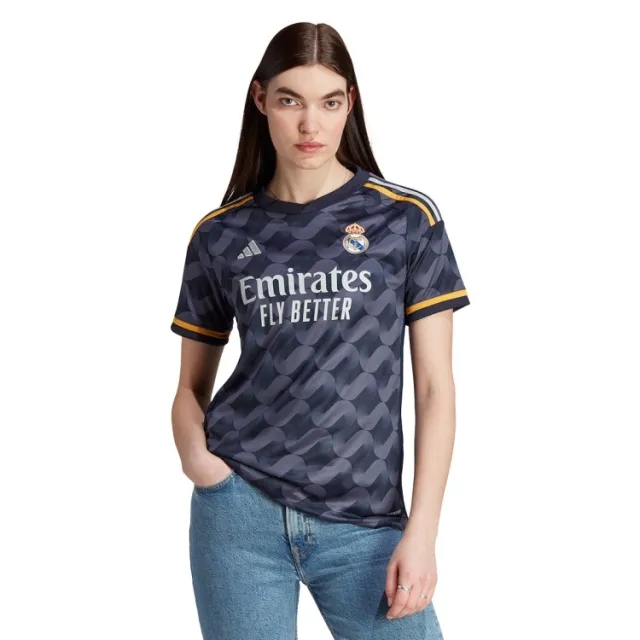 adidas Real Madrid Womens SS Away Shirt 2023/24