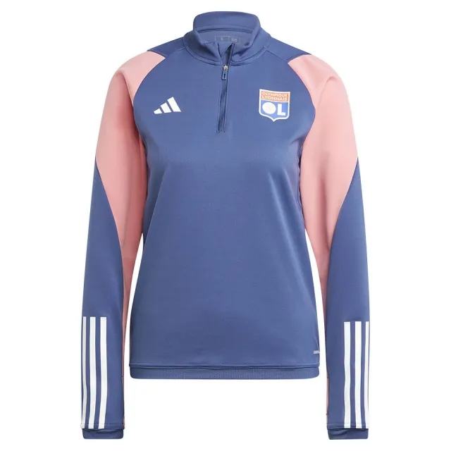 Olympique Lyon Training Top (Tech Indigo) 2023-2024 Men's Blue Made By: Adidas