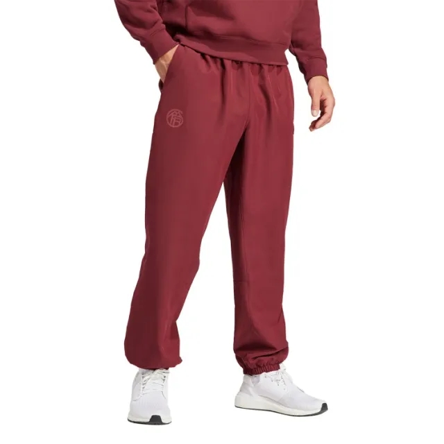 FC Bayern adidas Lifestyler Woven Pants - Red