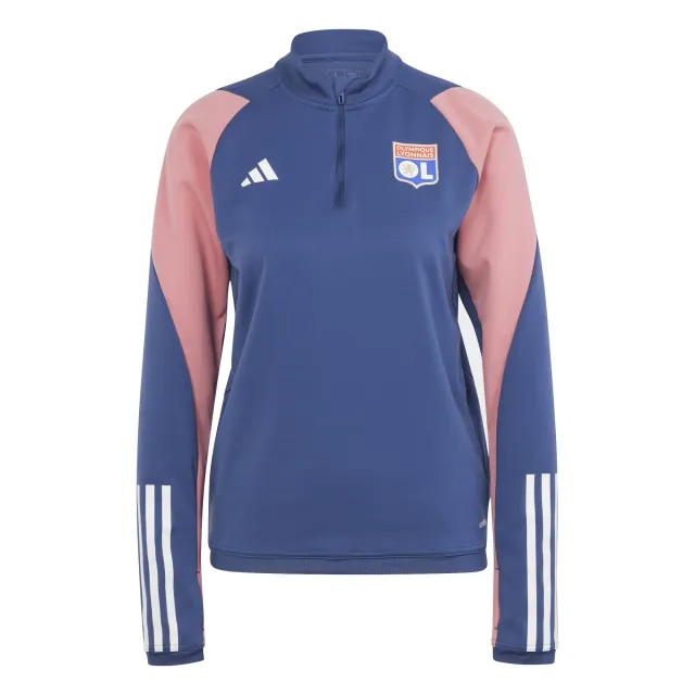 adidas Olympique Lyon Training Top - Dark Blue - Womens