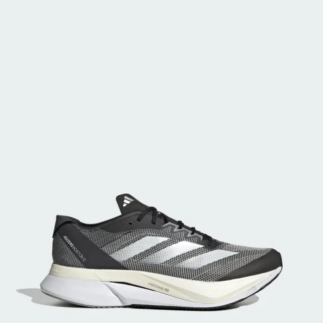 adidas Adizero Boston 12 Competition Running Shoe Men - Black, Grey