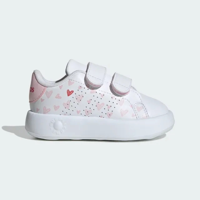 adidas  ADVANTAGE CF I  girls's Children's Shoes (Trainers) in White