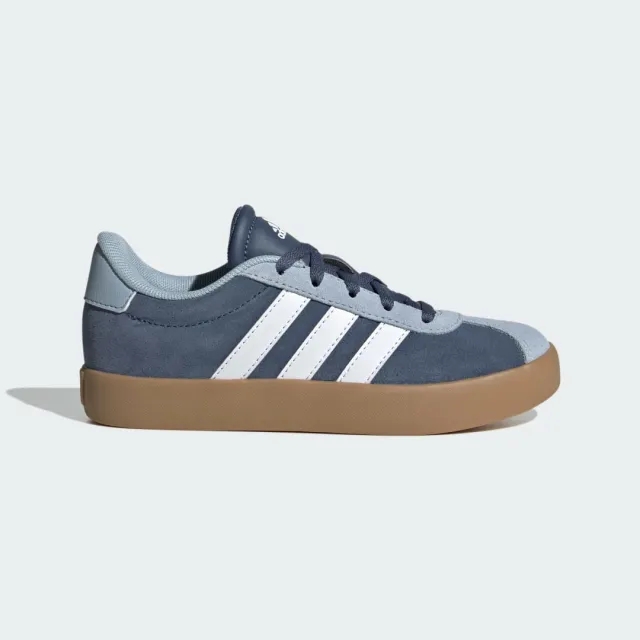 adidas  VL COURT 3.0 K  boys's Children's Shoes (Trainers) in Blue