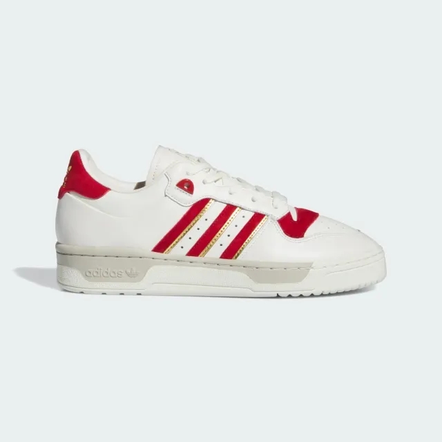 Adidas Men's Rivalry 86 Low Cloud White/Team Power Red/Ivory