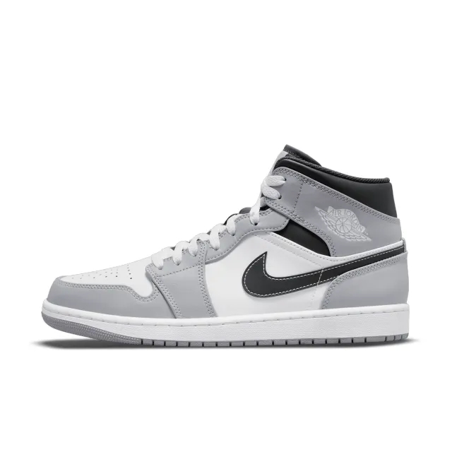 Nike Jordan Jordan Air 1 Mid Grey Anthracite - BLACK - Mens