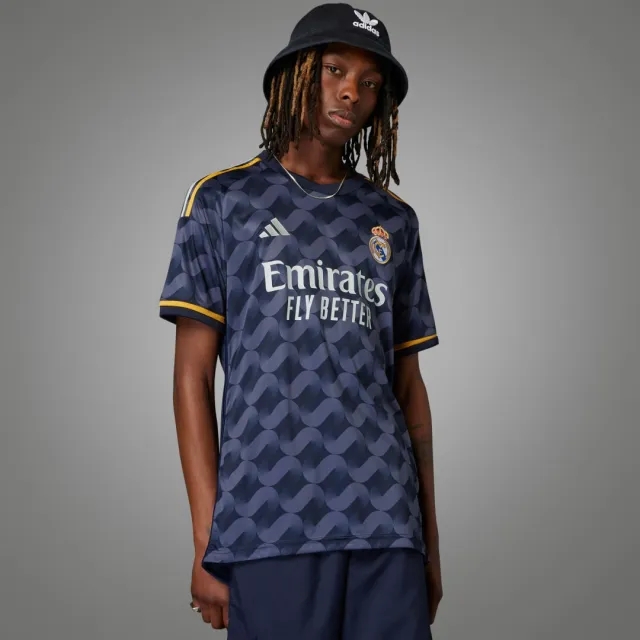 adidas Real Madrid Mens SS Away Shirt 2023/24