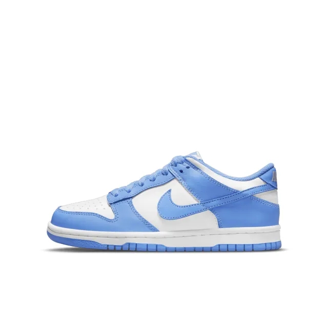 Nike Dunk Low Boys Youth in White & Blue