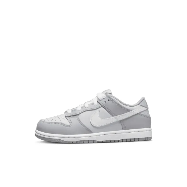 Nike grey dunk low Junior trainers