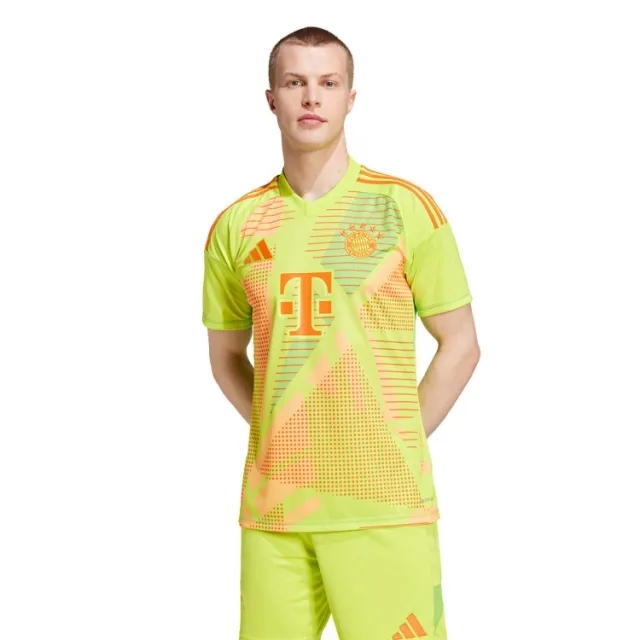 adidas Bayern Munich Mens LS Goalkeeper Home Shirt 2024/25