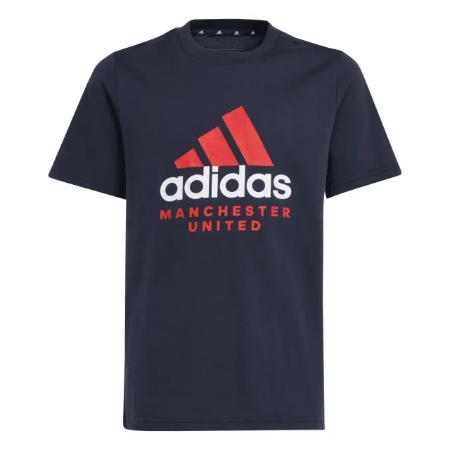 Manchester United x adidas Kids T-Shirt Dark Grey