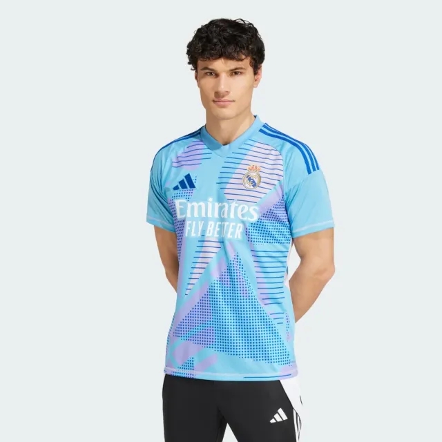 adidas Real Madrid Mens LS Goalkeeper Home Shirt 2024/25