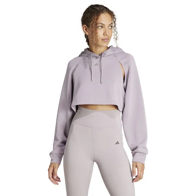 adidas Women HIIT AEROREADY Crop Training Hoodie