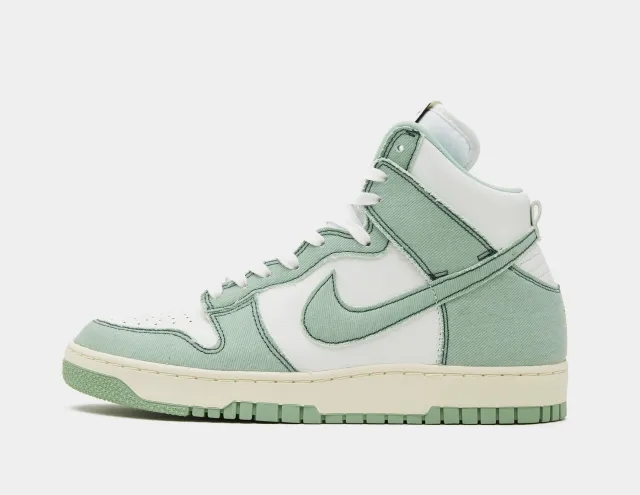 Nike Dunk High 1985 Enamel Green Denim (W)
