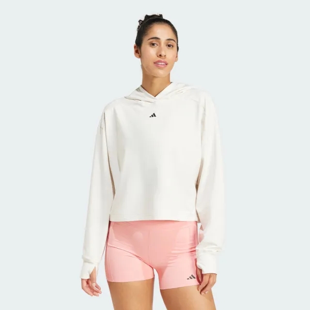 adidas Women Power Loose Fit Back Ventilation Hoodie