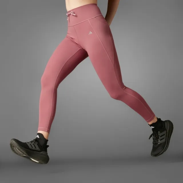 Adidas Performance Running Essentials 7/8 Leggings In Pink