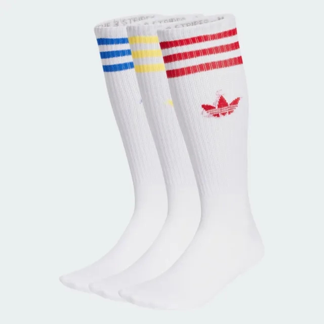 adidas Solid Crew Socks 3 Pairs