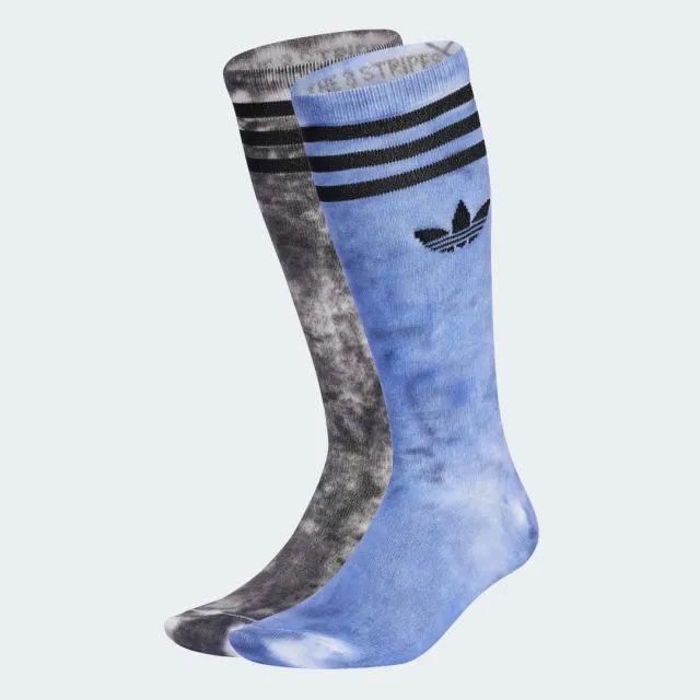 adidas Tie-Dyed Crew Socks 2 Pairs