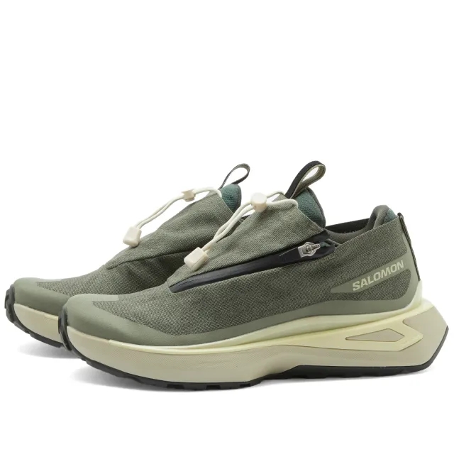 Salomon S LAB Odyssey Element Advanced Sneaker - Glacier Gray/Ghost Gray/Aloe Wash